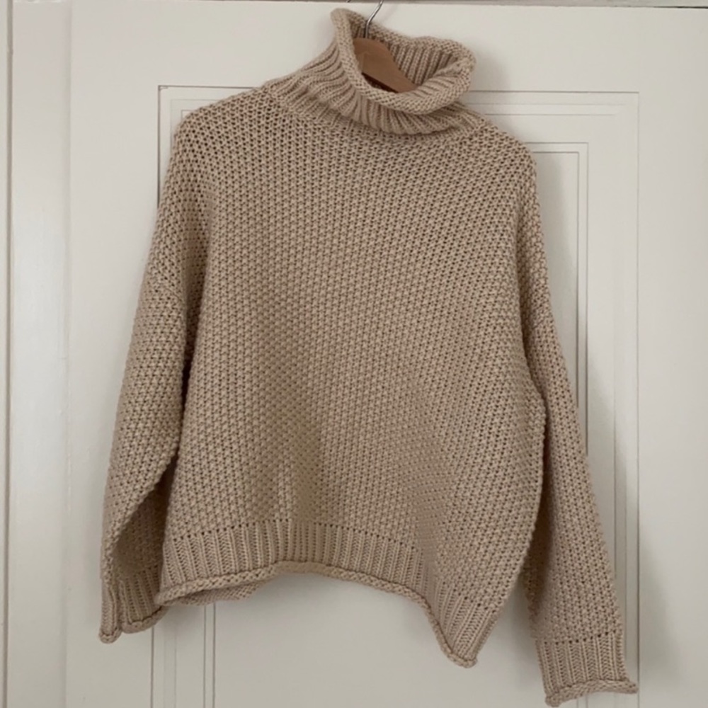 Chunky knit sweater